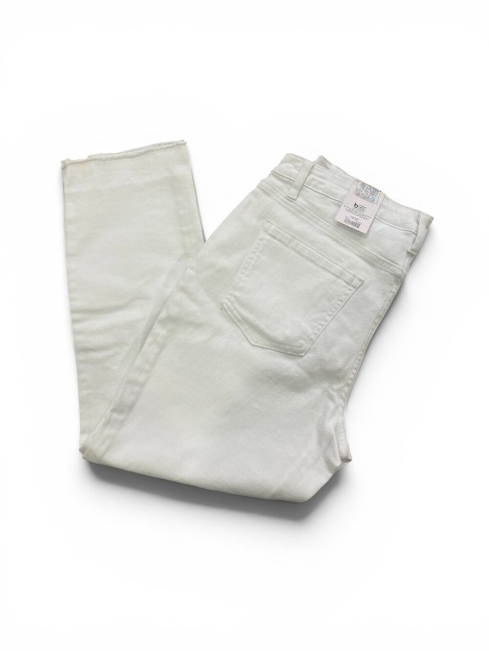 Women's Crop Pant, Time and Tru, 14, White, NWT